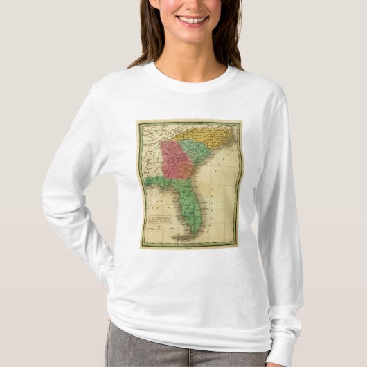 N & S Carolina 3 T-shirt (Voorkant)