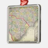 N & S Carolina Metalen Ornament (Links)
