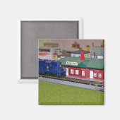 N Schaal Model Treindorp Magneet (Voorkant / Achterkant)