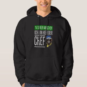 N Scheis Muss Ich Chef Vorgesetzter Vorarbeiter Hoodie