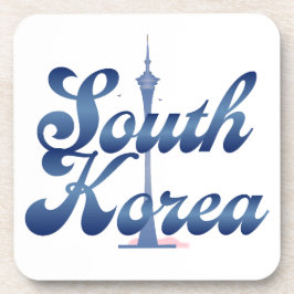 N Seoul Tower Zuid-Korea Bier Onderzetter