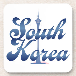 N Seoul Tower Zuid-Korea Bier Onderzetter