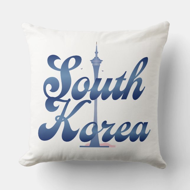 N Seoul Tower Zuid-Korea Kussen (Voorkant)