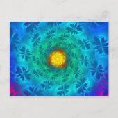 N-Space Lepidoptera Briefkaart (Voorkant)