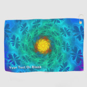 N-Space Lepidoptera Golfhanddoek (Horizontaal)