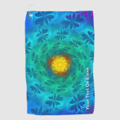 N-Space Lepidoptera Golfhanddoek (Voorkant)