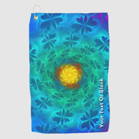 N-Space Lepidoptera Golfhanddoek (Voorkant)