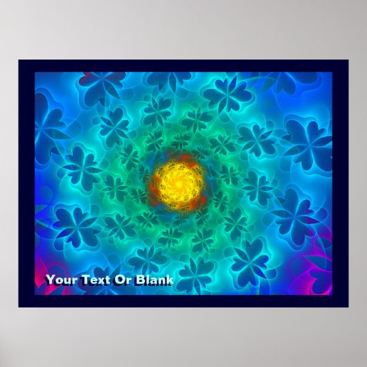 N-Space Lepidoptera Poster (Voorkant)