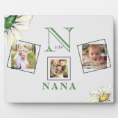 N staat voor Nana 3 Photo Collage Plaque Fotoplaat (Voorkant)