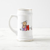 N staat voor Nanny Bierpul (Links)