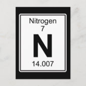 N - Stikstof Briefkaart (Voorkant)