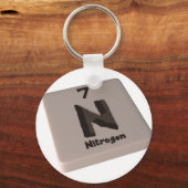 N Stikstof Sleutelhanger (Voorkant)