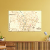 N Tarrytown, Tarrytown, New York Canvas Afdruk (Insitu (Woonkamer))