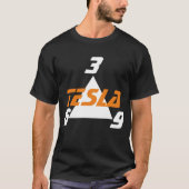 N Tesla 3, 6, 9 T-shirt (Voorkant)