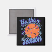 N Utah Jazz Kerst Verwarde Lichten Magneet (Voorkant / Achterkant)
