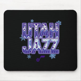 N Utah Jazz Kerstmis Horrortrui  Muismat