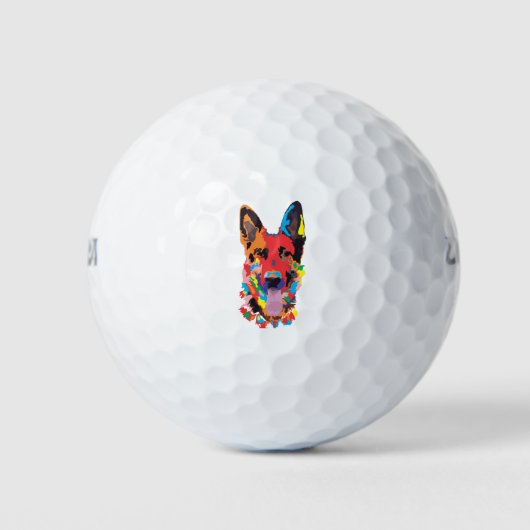 N verf voor ovens golfballen (Voorkant)
