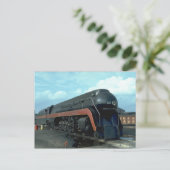 N&W 4-8-4 BRIEFKAART (Staand voorkant)
