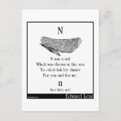 N was een net briefkaart (Voorkant)