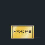 N-Word-pas Informatiekaartje<br><div class="desc">n-woordpas</div>