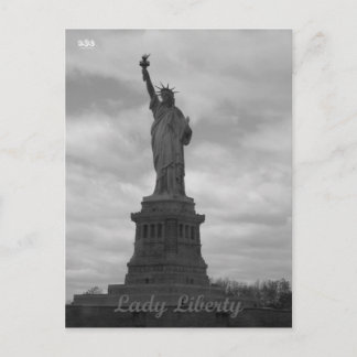N.Y.E Lady Liberty Briefkaart