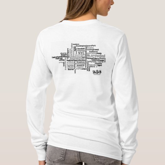 N.Y.E. Pick-a-Word T-shirt (Achterkant)