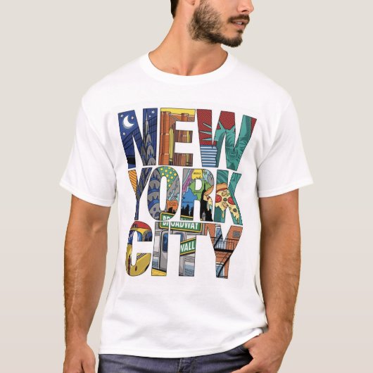 N.Y Stad T-shirt (Voorkant)