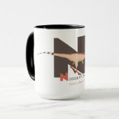 N zoals Noasaurus Mok (Voorkant links)