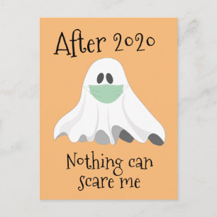 Na 2020 kan niets me bang maken Spook Briefkaart