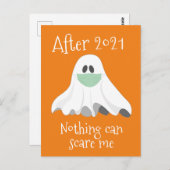 Na 2021 kan niets me Ghost Briefkaart schelen (Voorkant / Achterkant)