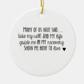 NA 3rd Step Prayer Ornament (Voorkant)