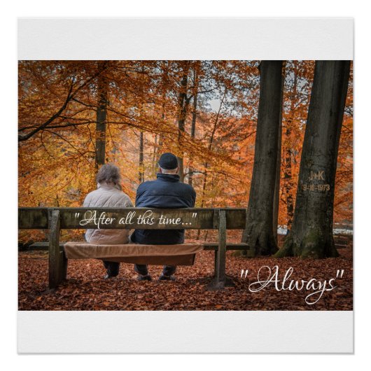 Na al deze tijd... altijd perfect poster (Voorkant)