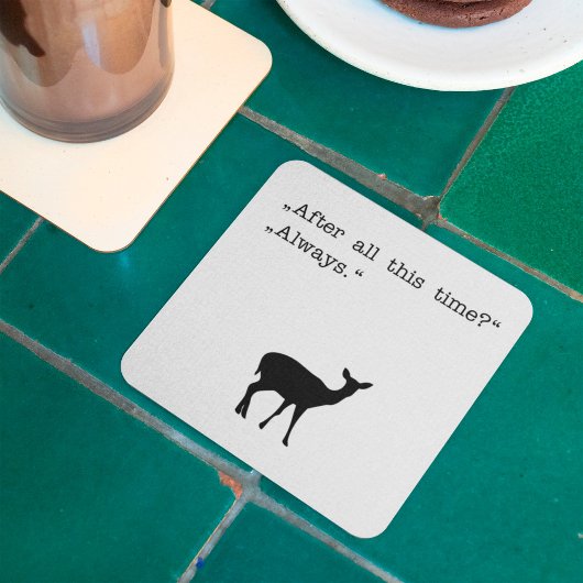 Na al deze tijd bier onderzetter