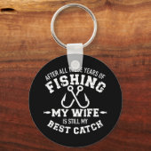 Na al jaren nog steeds mijn beste vangst sleutelhanger (Voorkant)