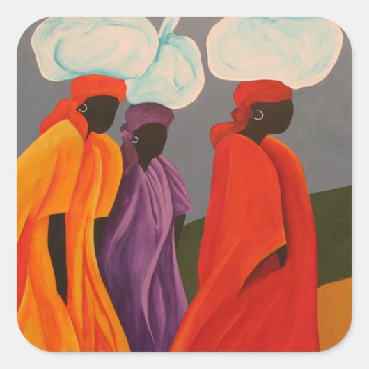 Na Anna 2006 Vierkante Sticker (Voorkant)