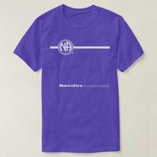 NA Basic Text Book Narcotics Anonymous Gift T-shirt (Design voorkant)