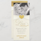 Na-bruiloft hedendaagse Casual uitnodigingen (Voorkant / Achterkant)