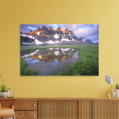 NA, Canada, Alberta, Tonoquin Valley. Jasper Canvas Afdruk (Insitu (Woonkamer))