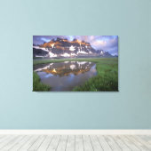 NA, Canada, Alberta, Tonoquin Valley. Jasper Canvas Afdruk (Insitu (Houten vloer))