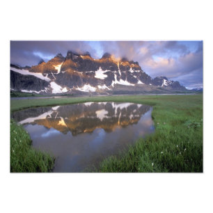 NA, Canada, Alberta, Tonoquin Valley. Jasper Foto Afdruk