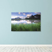 NA, Canada, Alberta, Tonquin-vallei. Jasper Canvas Afdruk (Insitu (Houten vloer))