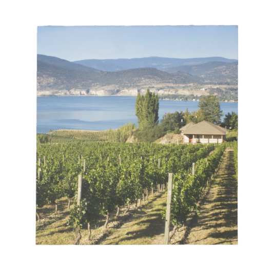 NA; Canada; Brits-Columbia; Okanagan-vallei; Notitieblok (Voorkant)