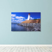 NA, Canada, New Brunswick, Campabello Island. Canvas Afdruk (Insitu (Houten vloer))