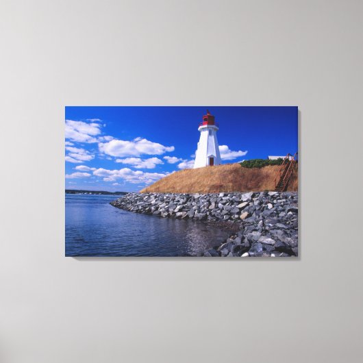 NA, Canada, New Brunswick, Campabello Island. Canvas Afdruk (Voorkant)