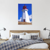 NA, Canada, New Brunswick, Campobello Island. 3 Canvas Afdruk (Insitu (Slaapkamer))
