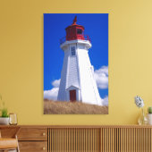 NA, Canada, New Brunswick, Campobello Island. 3 Canvas Afdruk (Insitu (Woonkamer))
