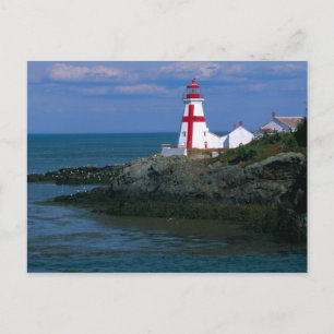 NA, Canada, New Brunswick, Campobello Island. 4 Briefkaart
