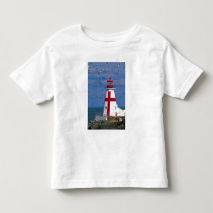 NA, Canada, New Brunswick, Campobello Island. 8 Kinder Shirts