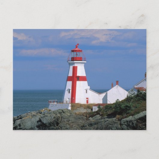 NA, Canada, New Brunswick, Campobello Island. Briefkaart (Voorkant)