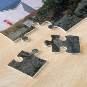 NA, Canada, New Brunswick, Campobello Island. Legpuzzel (Zijkant)